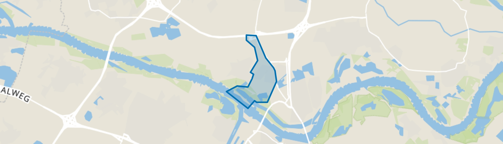 Oosterhout, Nijmegen map