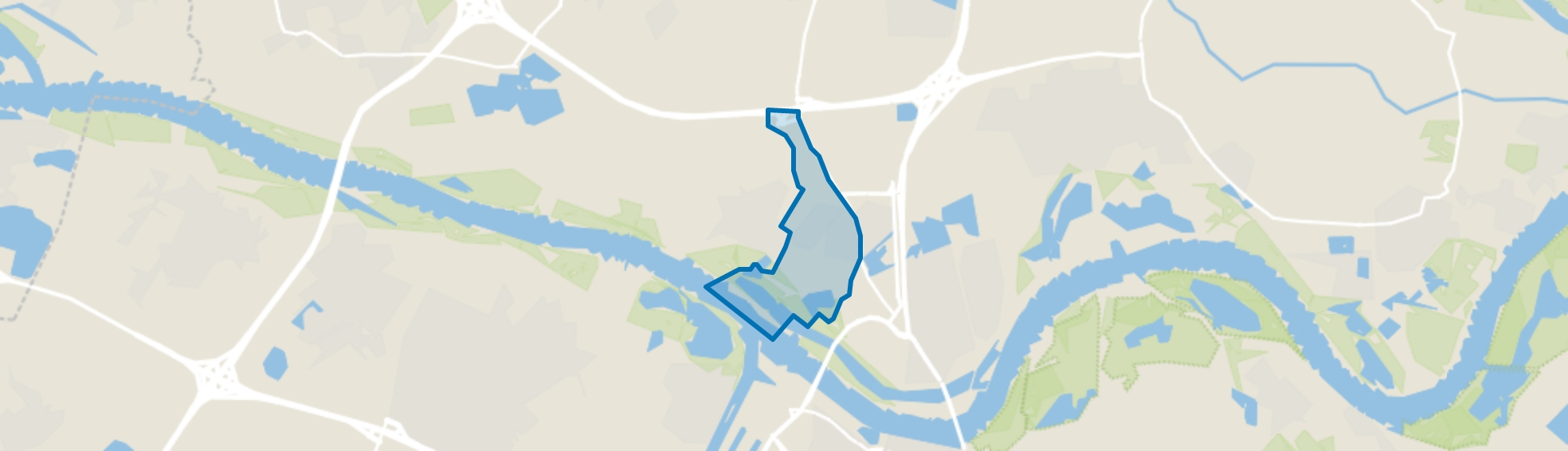 Oosterhout, Nijmegen map