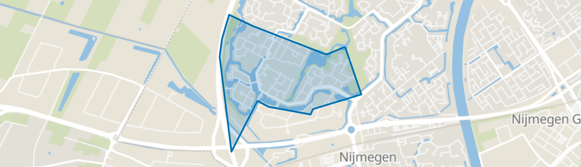 't Broek, Nijmegen map