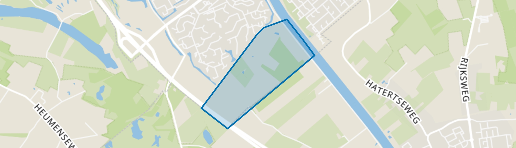Vogelzang, Nijmegen map