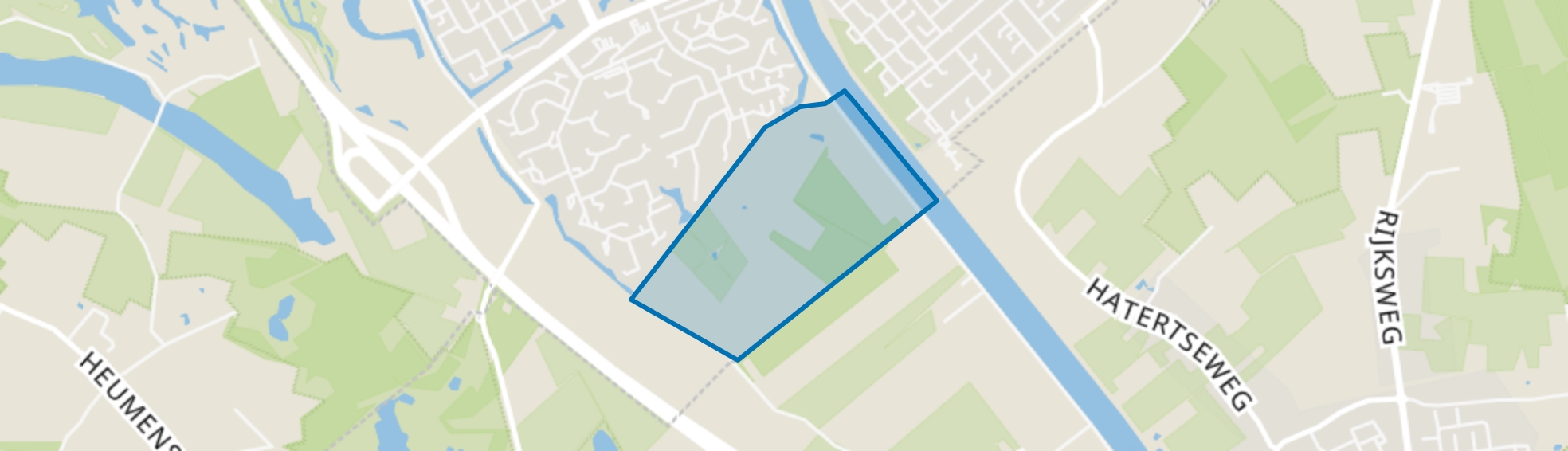 Vogelzang, Nijmegen map