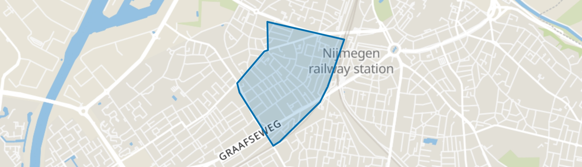 Wolfskuil, Nijmegen map