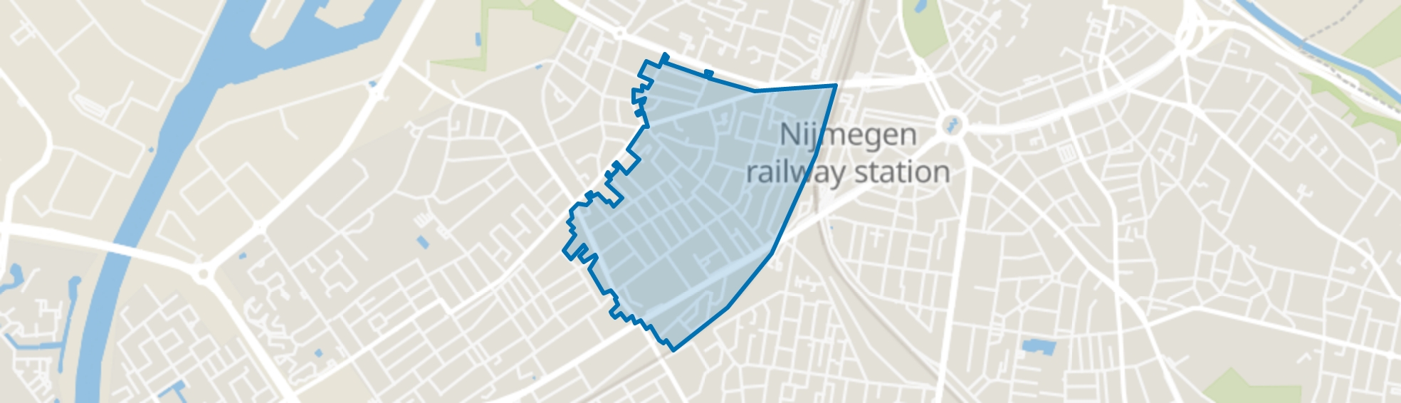 Wolfskuil, Nijmegen map