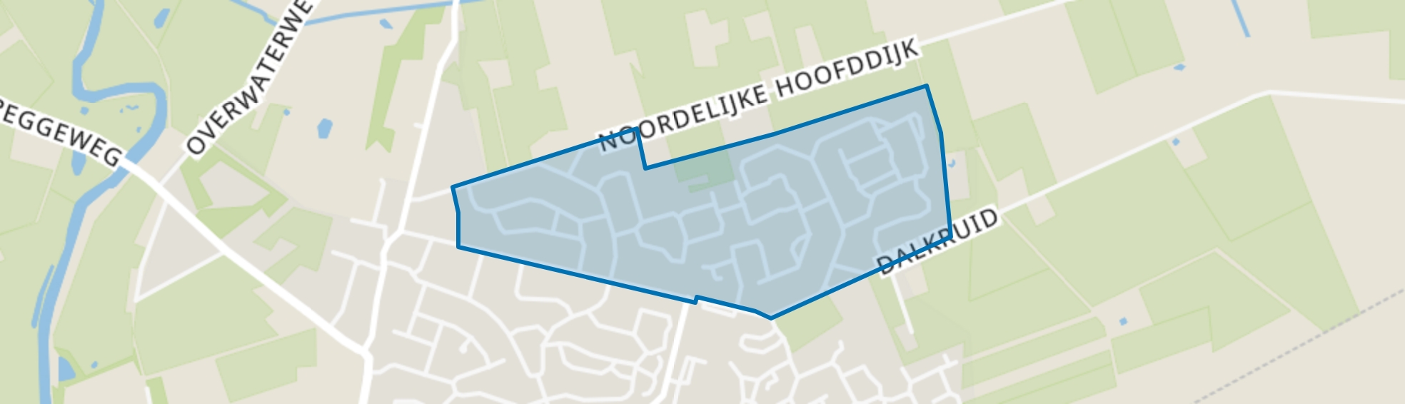 Kruidenwijk Noord, Nijverdal map