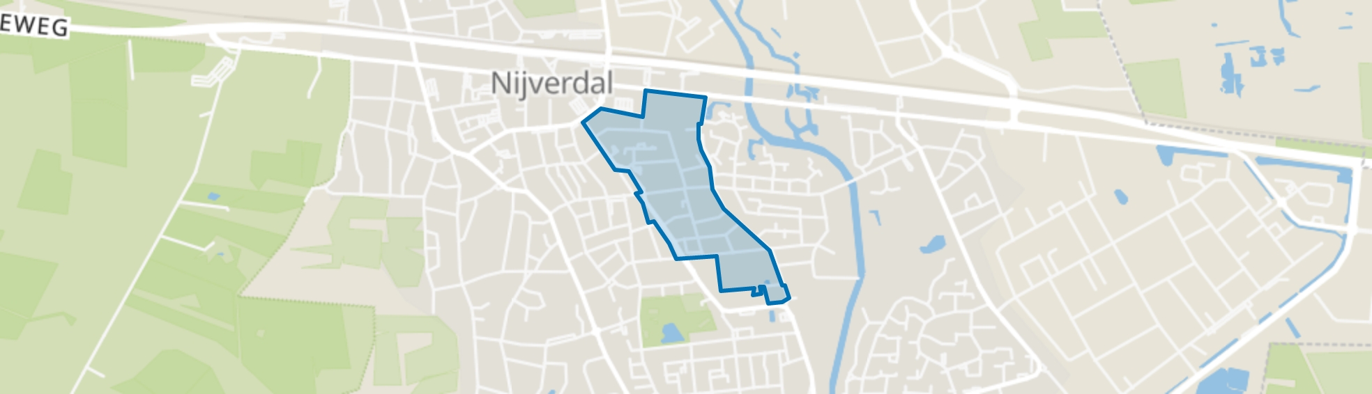 Prinsessenwijk, Nijverdal map