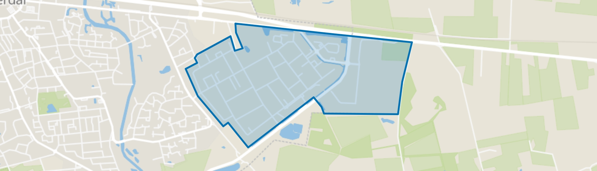 't Lochter, Nijverdal map