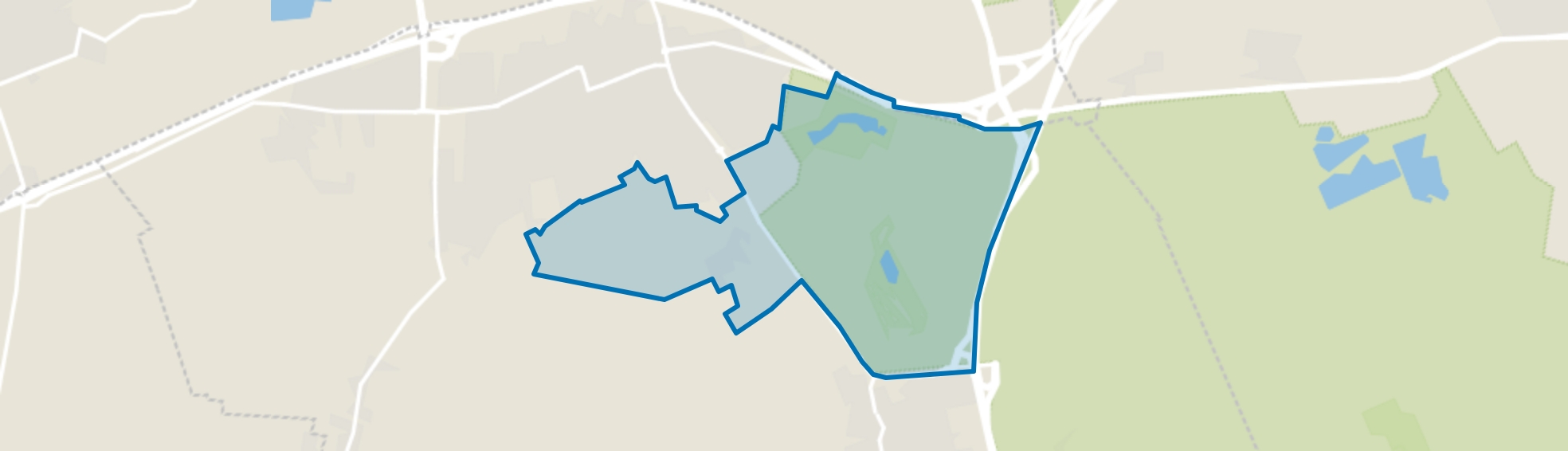 Hooge Wijst - De Vorssel, Nistelrode map