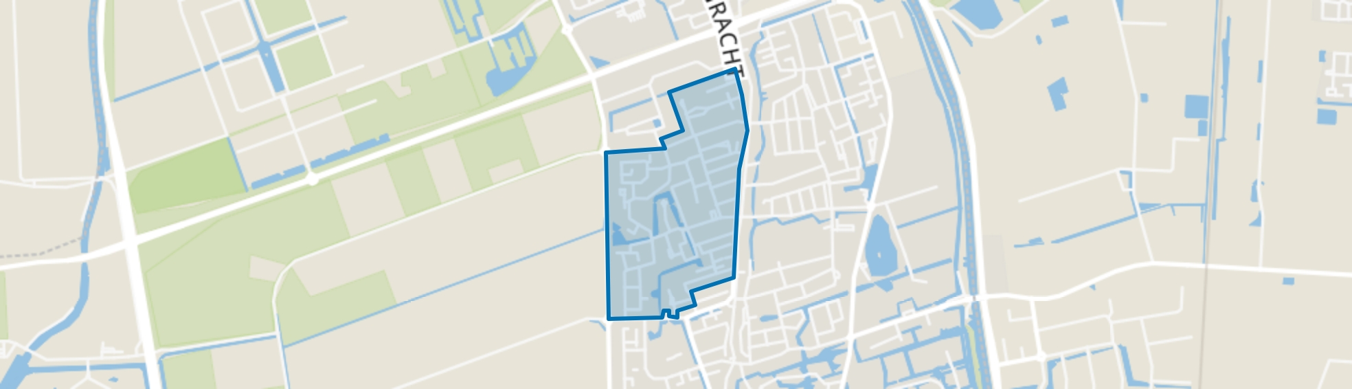 Noord-Scharwoude West, Noord-Scharwoude map