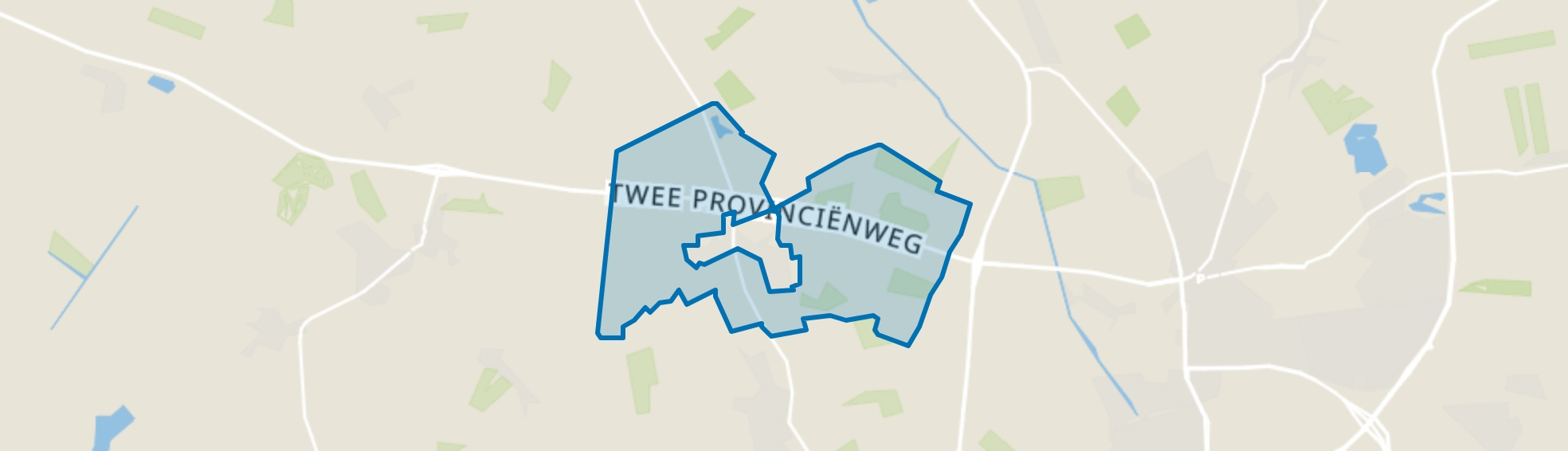 Verspreide huizen Noord-Sleen, Noord-Sleen map