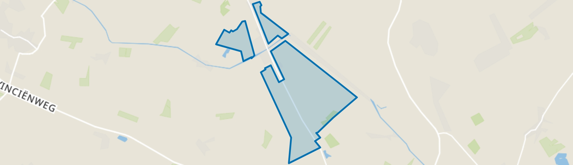 Verspreide huizen Schoonoord, Noord-Sleen map