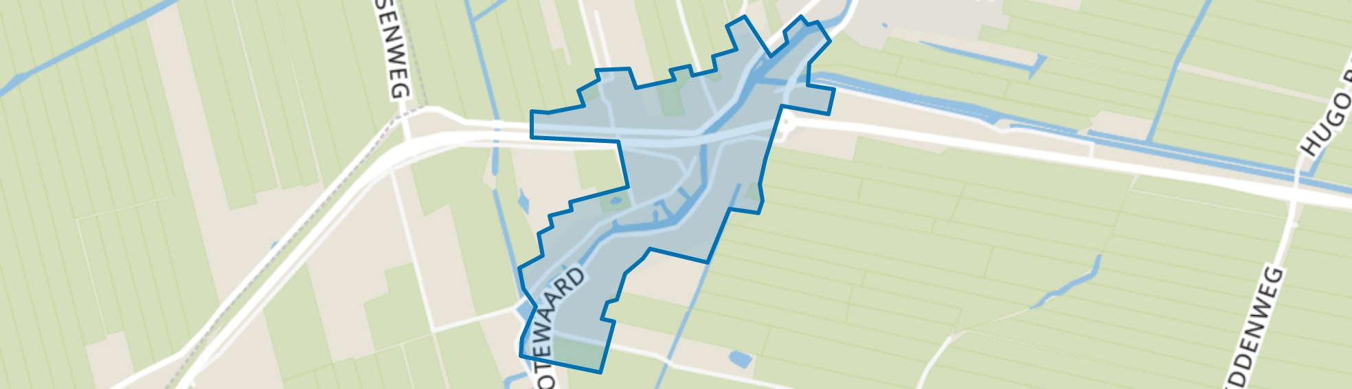 Noordeloos-West, Noordeloos map