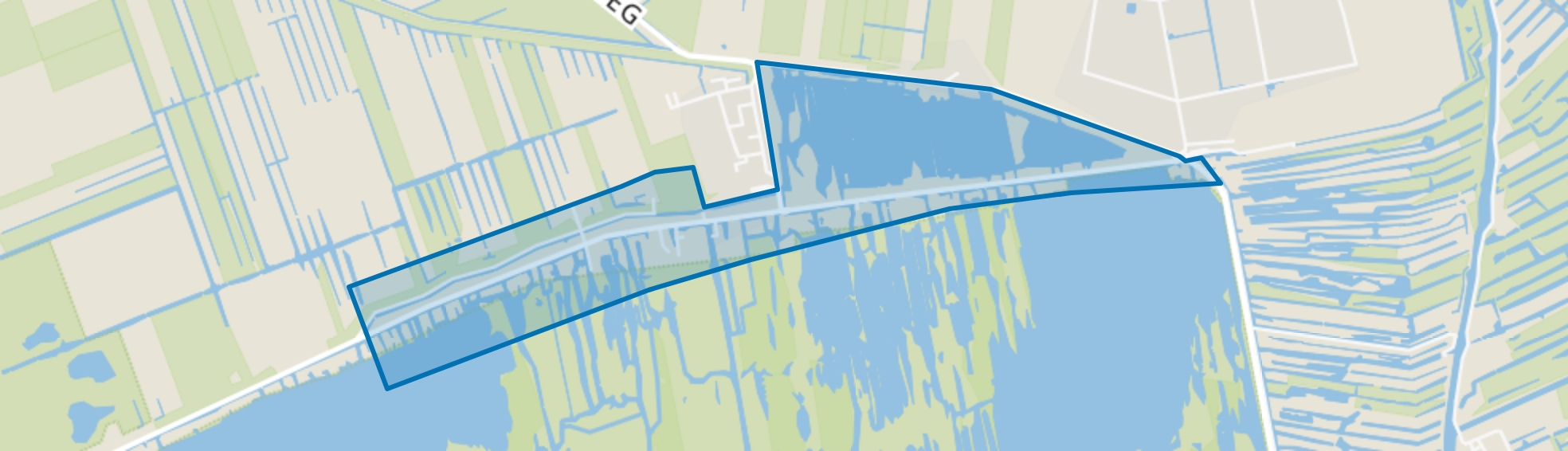 Noorden (gedeeltelijk), Noorden map