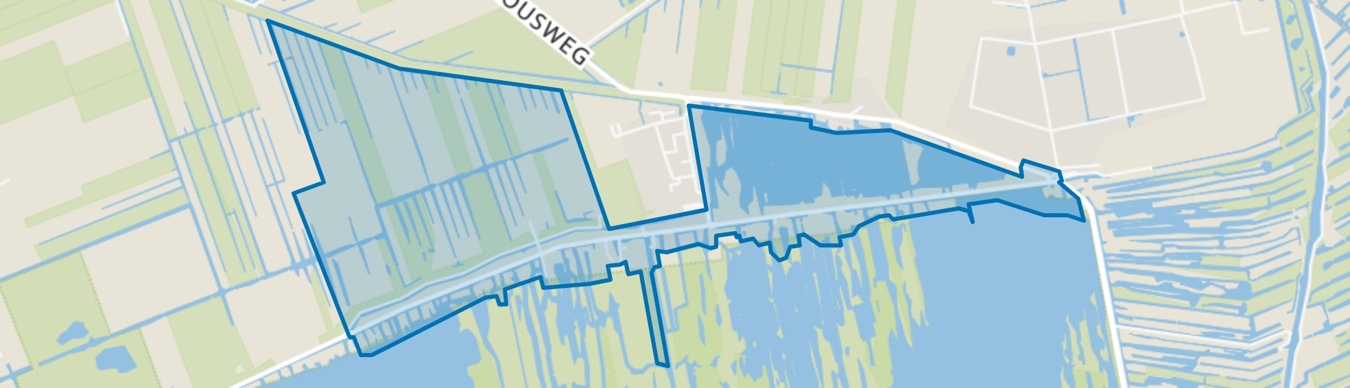 Noorden Lintbebouwing, Noorden map