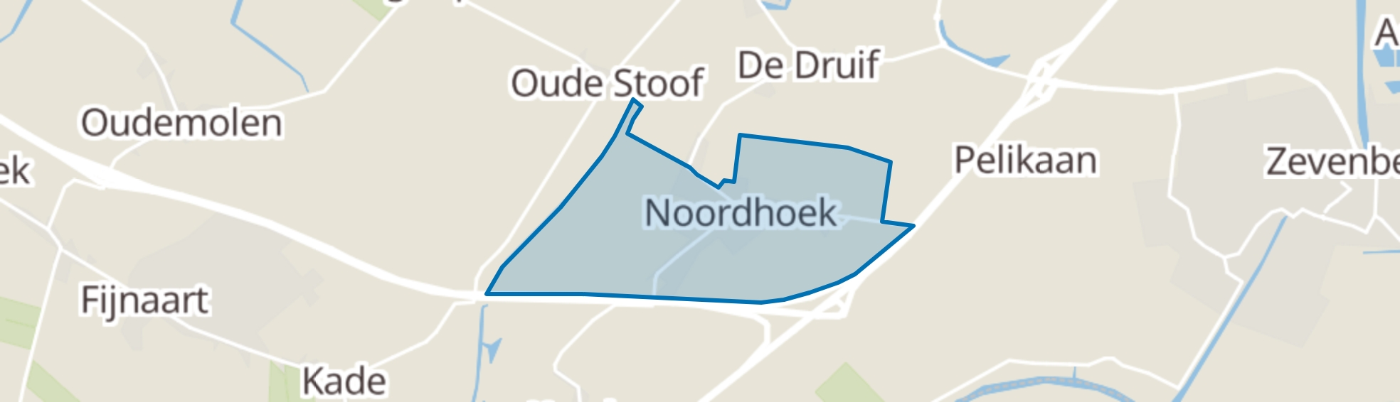 Noordhoek map