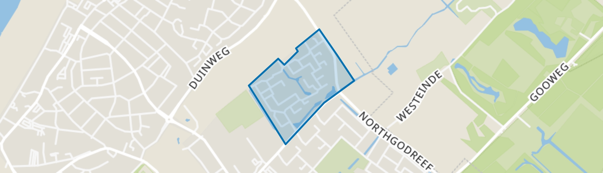 Grashoek, Noordwijk (ZH) map