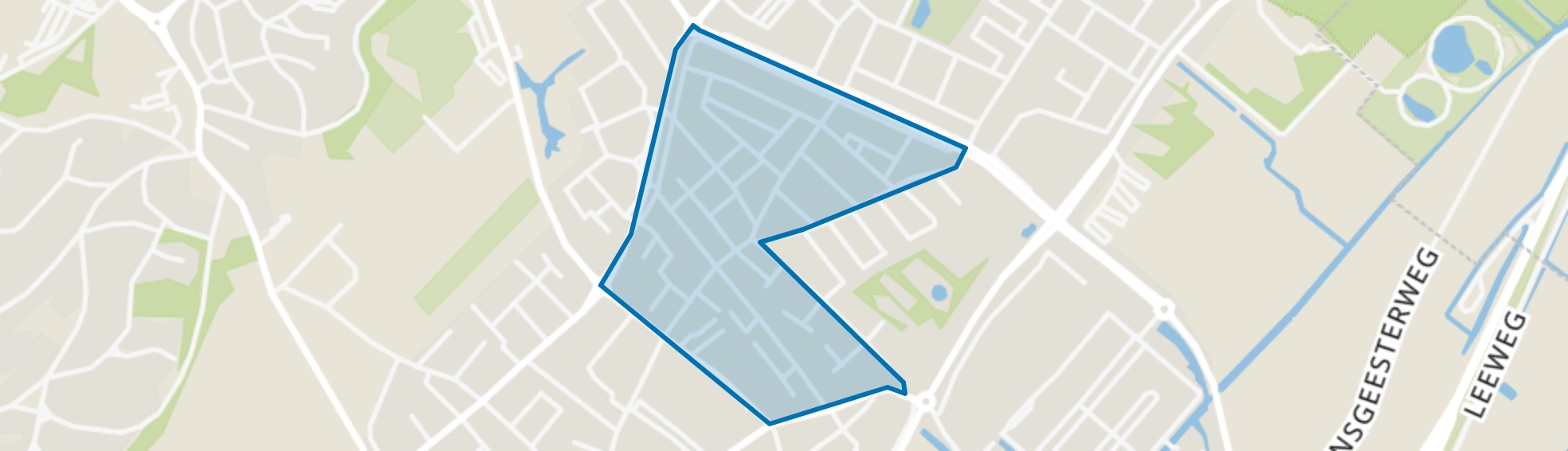 Kern Binnen Noord, Noordwijk (ZH) map