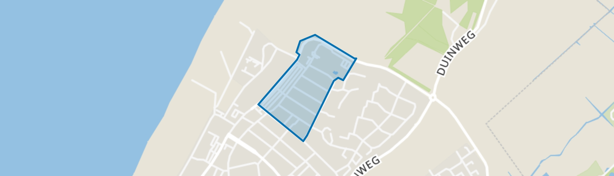 Prinsessenbuurt, Noordwijk (ZH) map