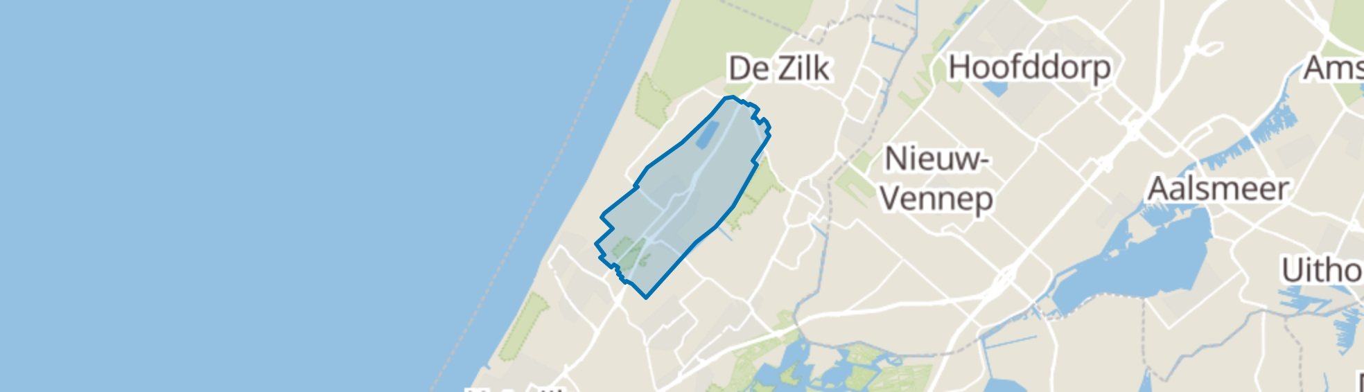 Noordwijkerhout map