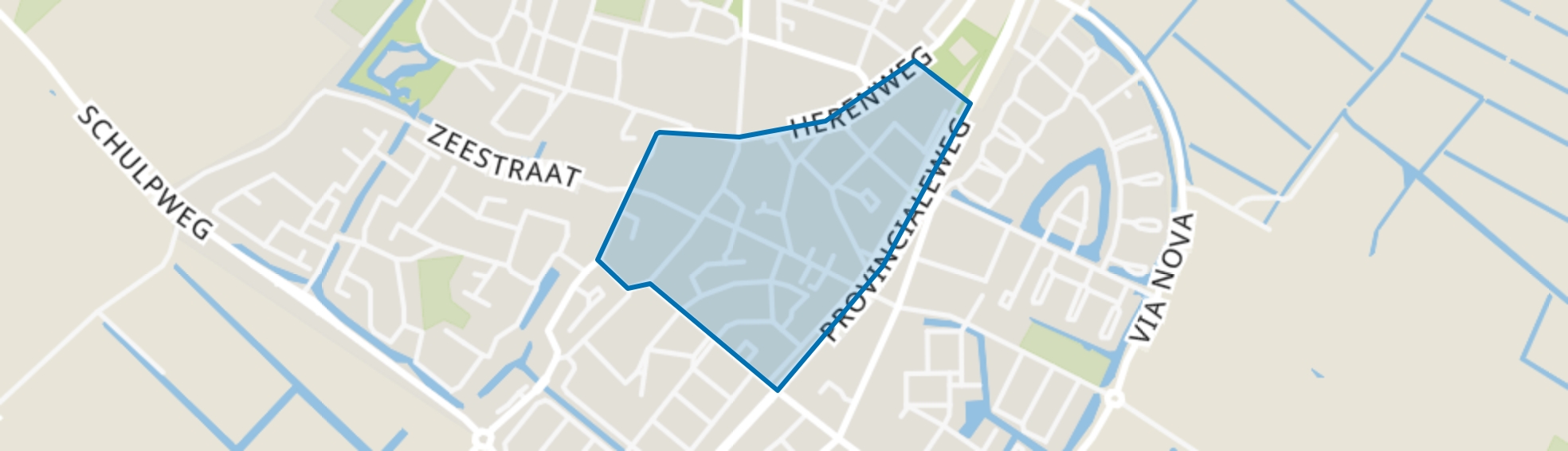 Noordwijkerhout Centrum, Noordwijkerhout map