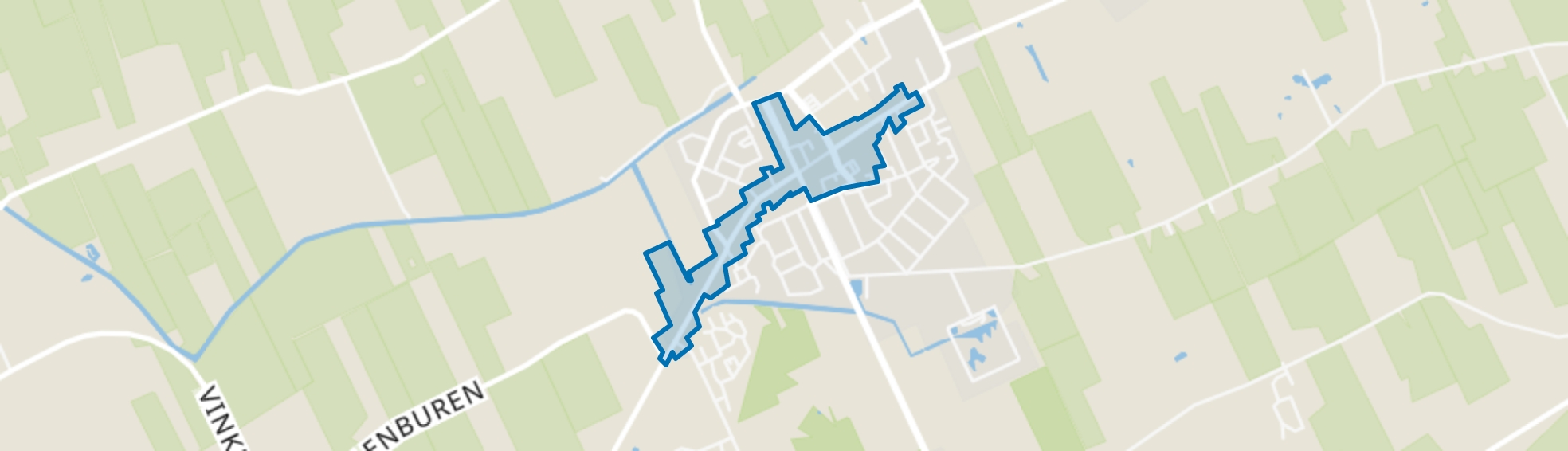 Noordwolde-Hoofdstraat, Noordwolde (FR) map