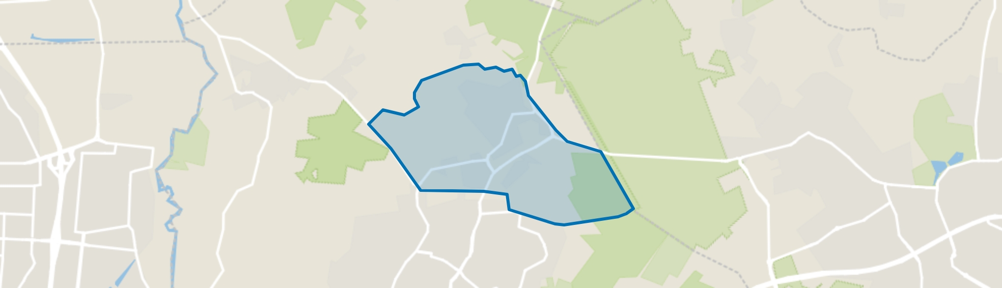 Gerwen, Nuenen map