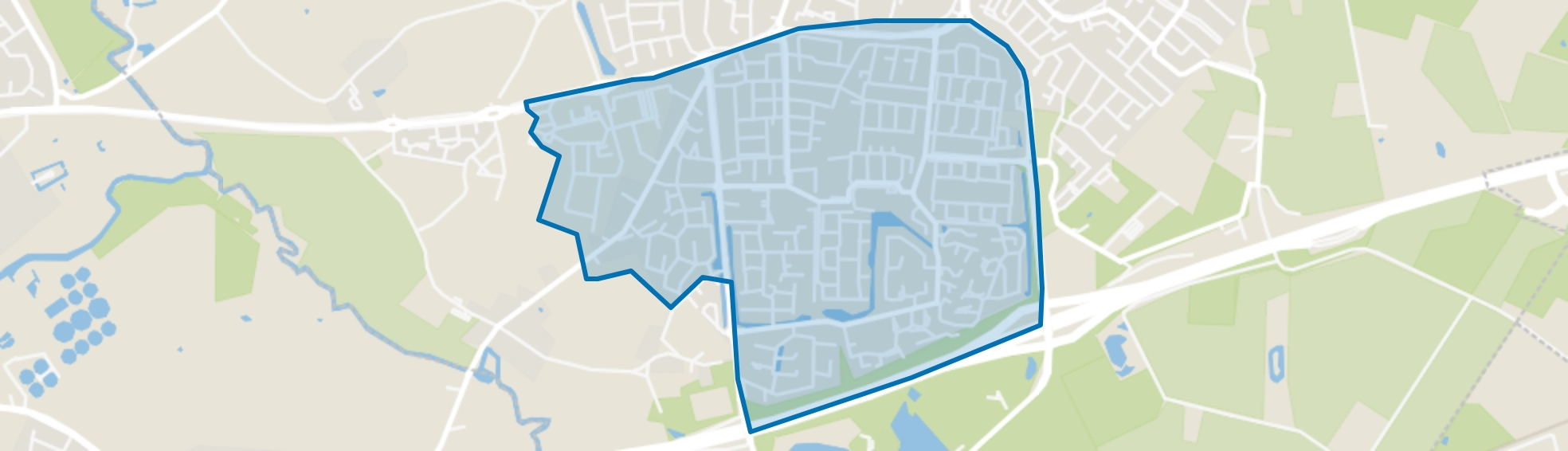 Nuenen-Zuid, Nuenen map