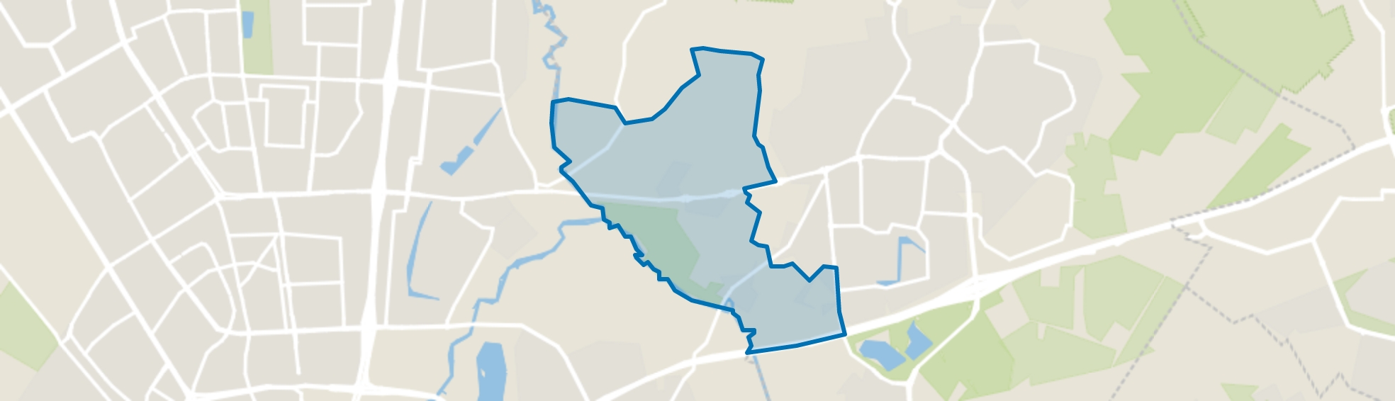 Verspreide huizen Boord, Opwetten, Nuenen map