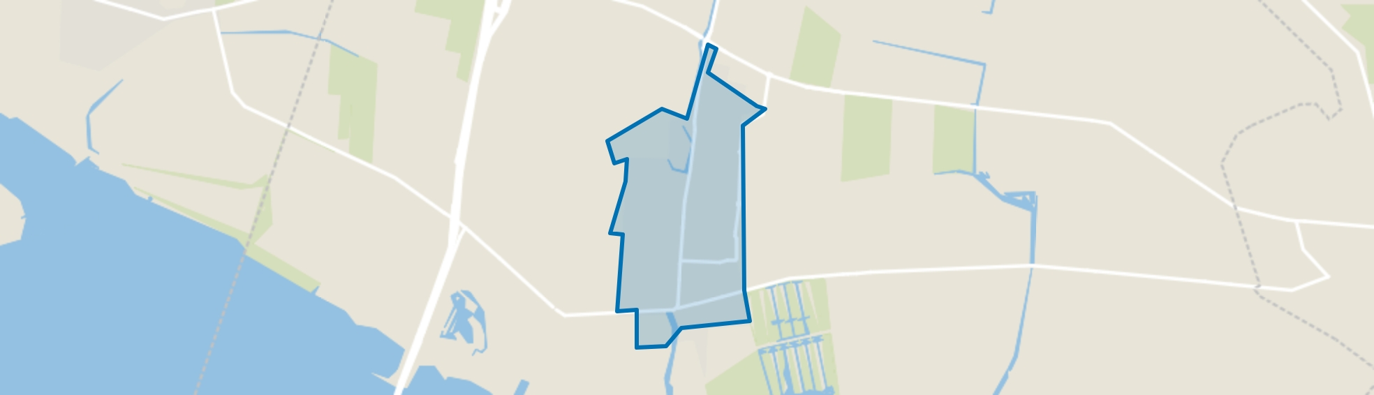 Numansdorp Woonkern, Numansdorp map