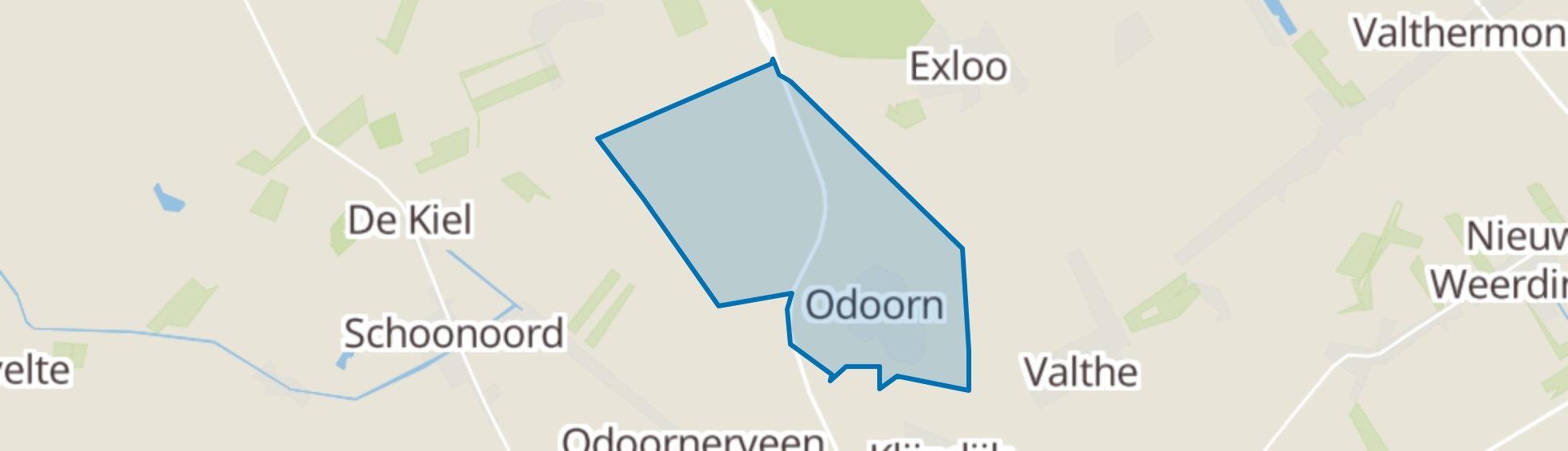 Odoorn map