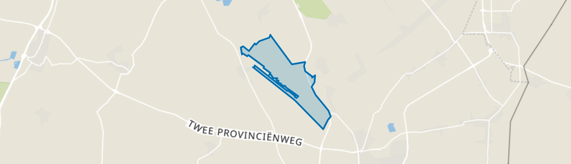 Odoornerveen Buitengebied, Odoornerveen map