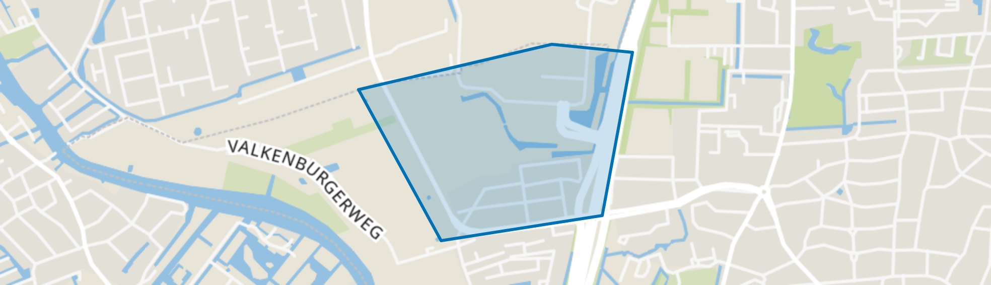 Buitenlust, Oegstgeest map