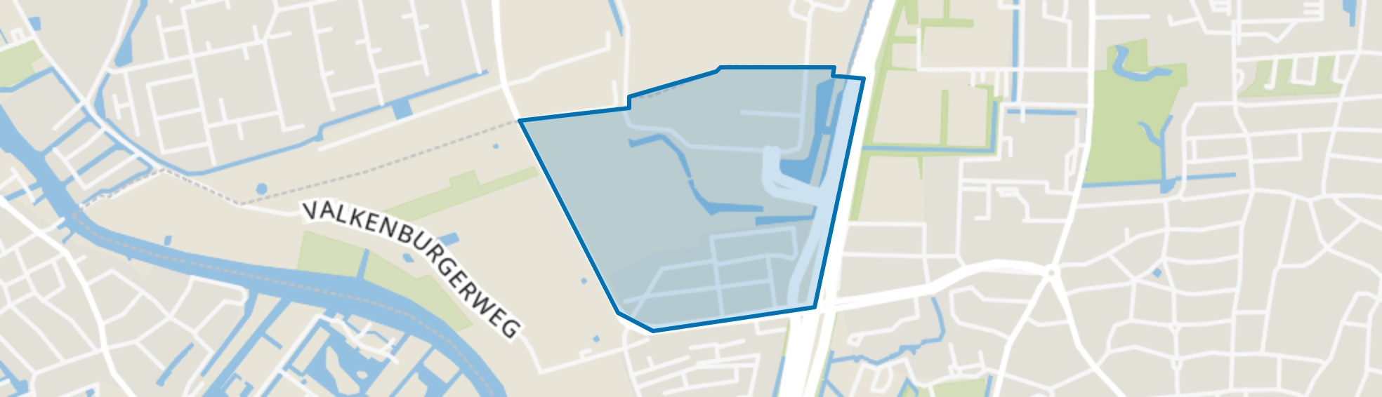 Buitenlust, Oegstgeest map