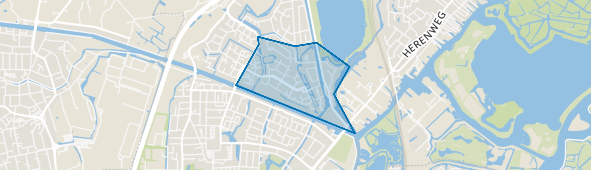 Haaswijk-Oost, Oegstgeest map