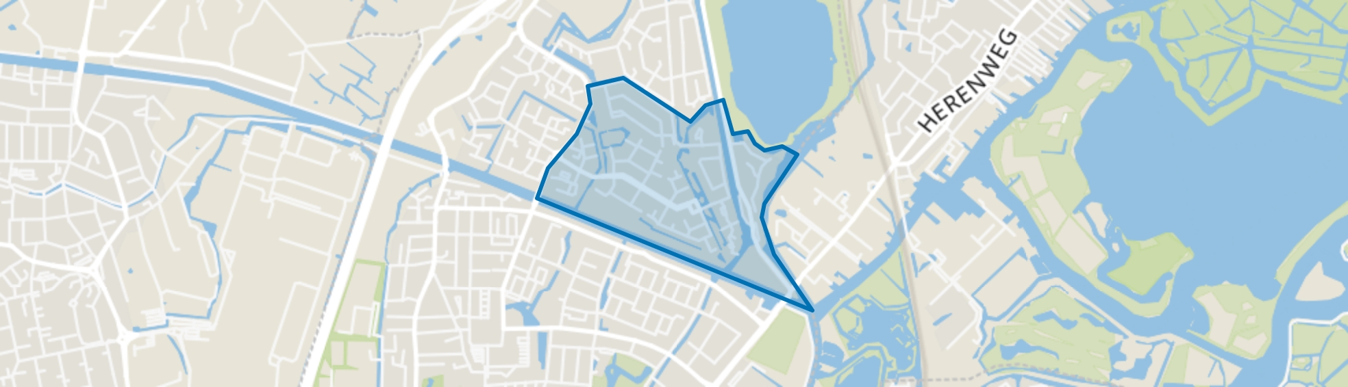 Haaswijk-Oost, Oegstgeest map