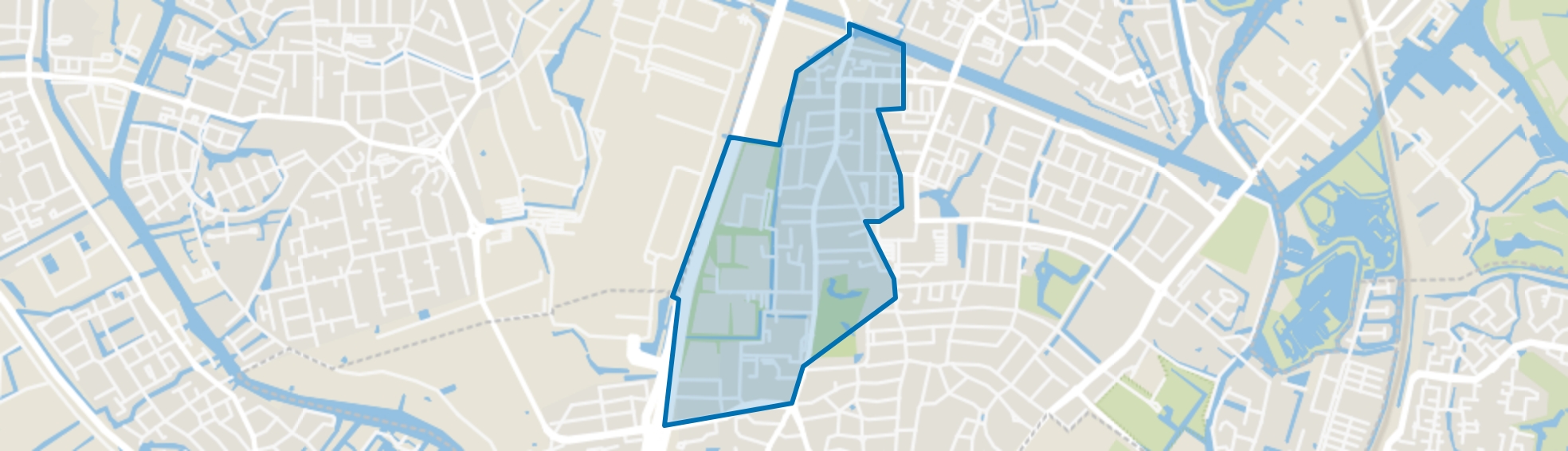 Voscuyl, Oegstgeest map
