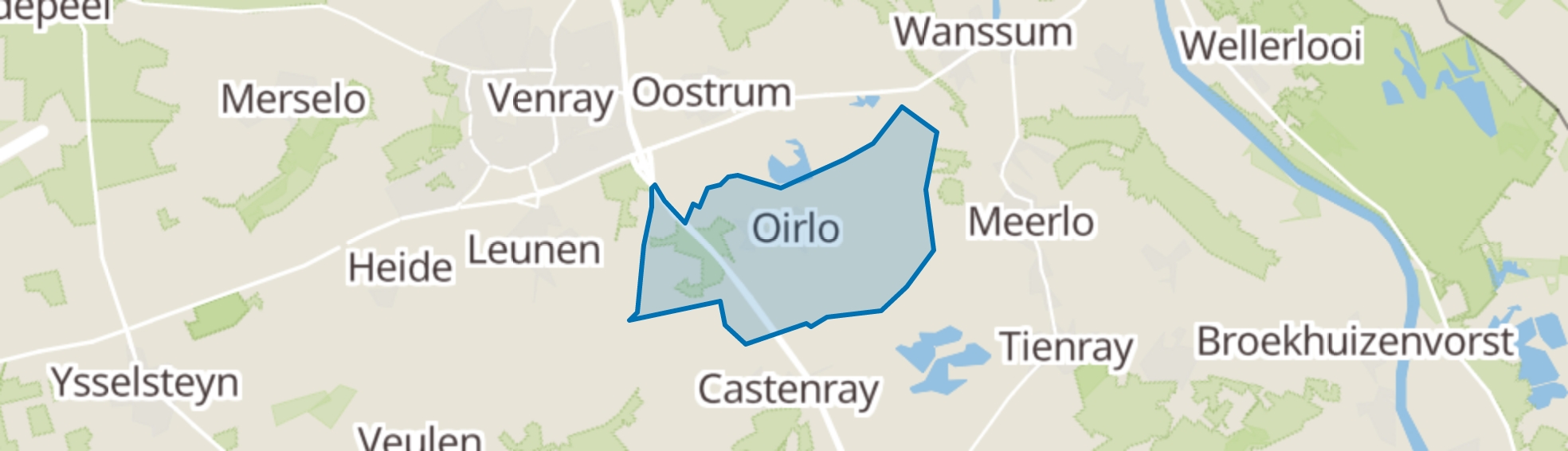 Oirlo map