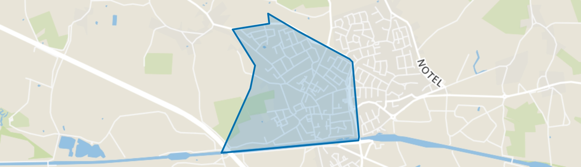 Oirschot-Centrum, Oirschot map