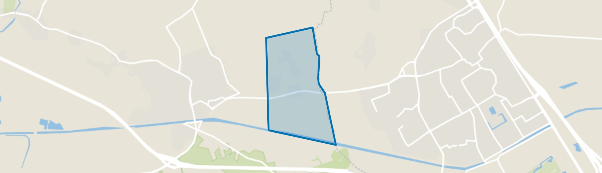 Straten met Moleneind, Oirschot map