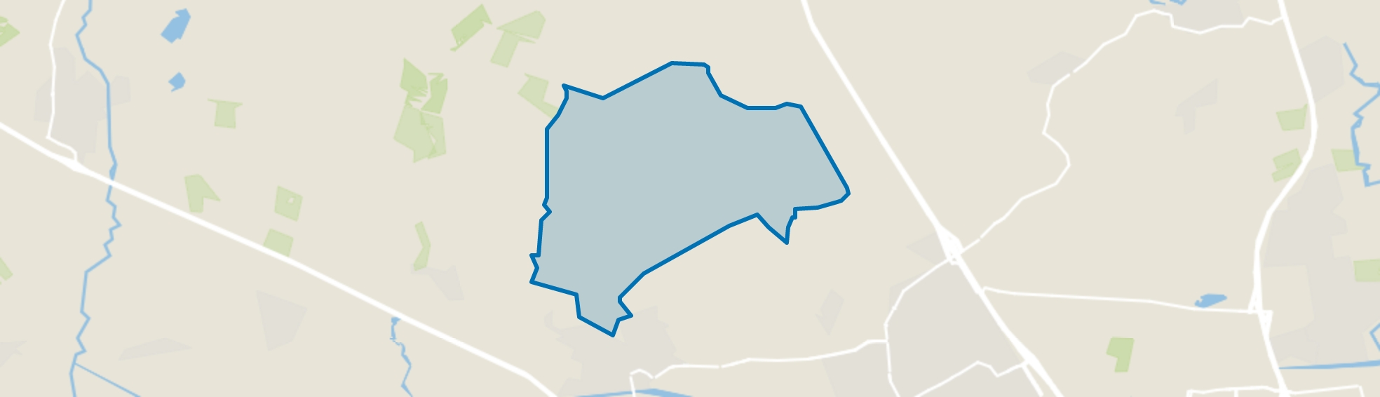 Verspreide huizen Noord en De Mortelen, Oirschot map