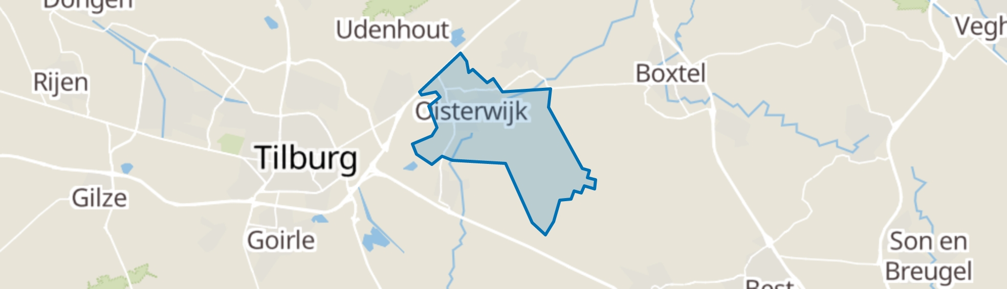 Oisterwijk map