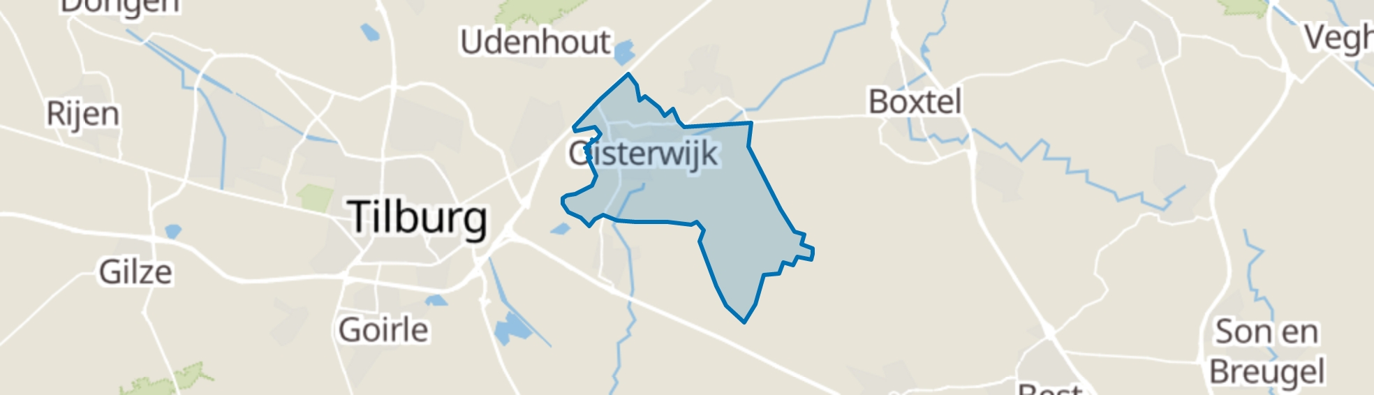 Oisterwijk map