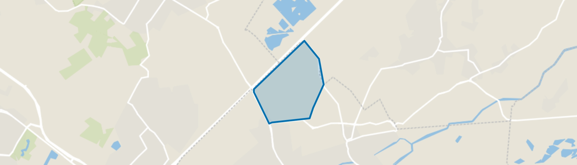 Buitengebied Kerkhoven, Oisterwijk map
