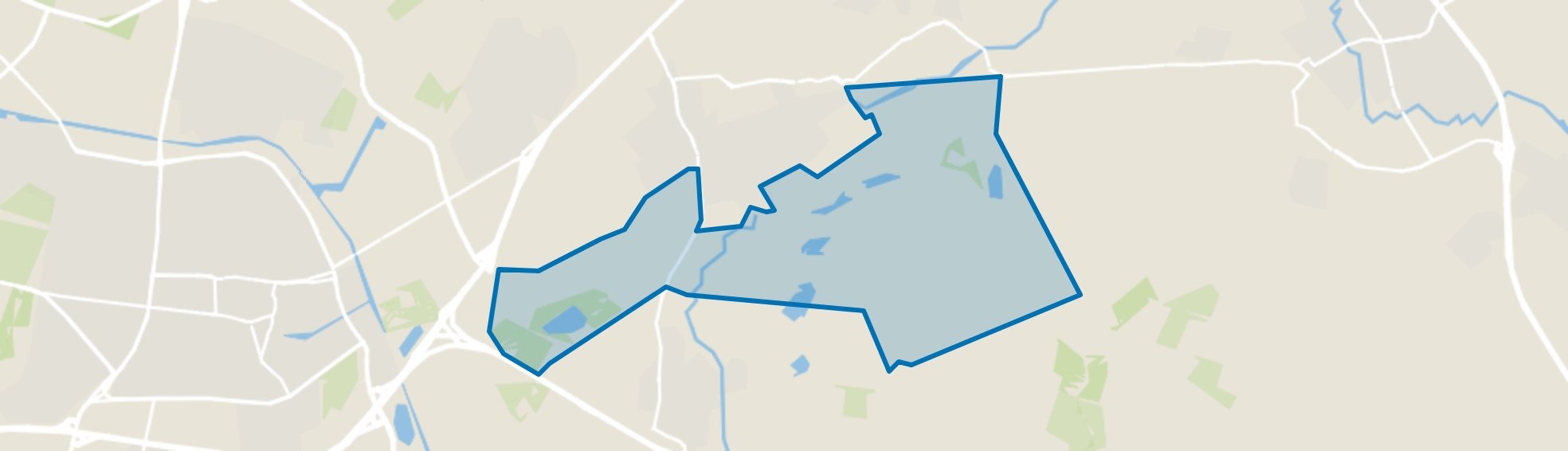 Buitengebied (Zuid), Oisterwijk map