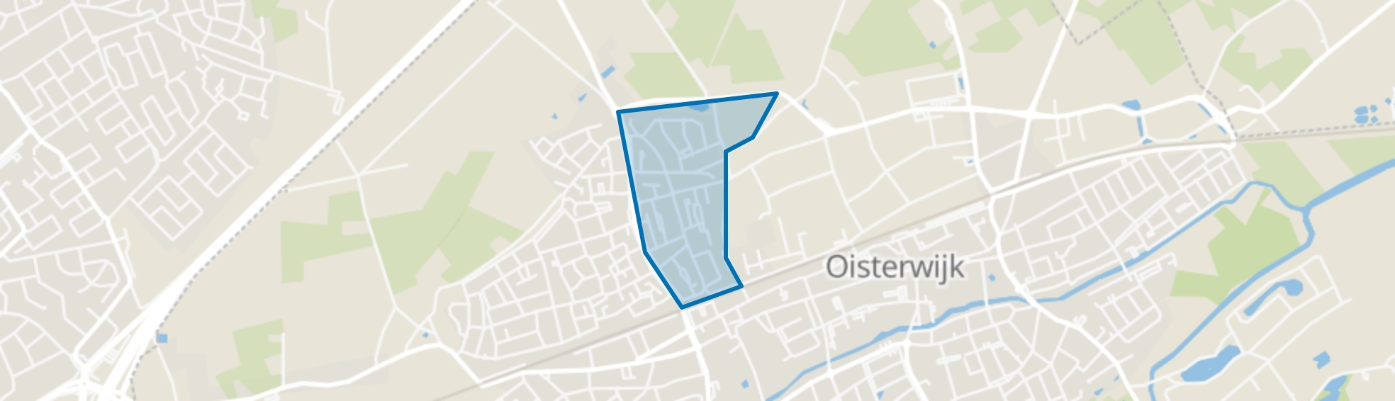 Omg. Bej.Centrum/Molen, Oisterwijk map