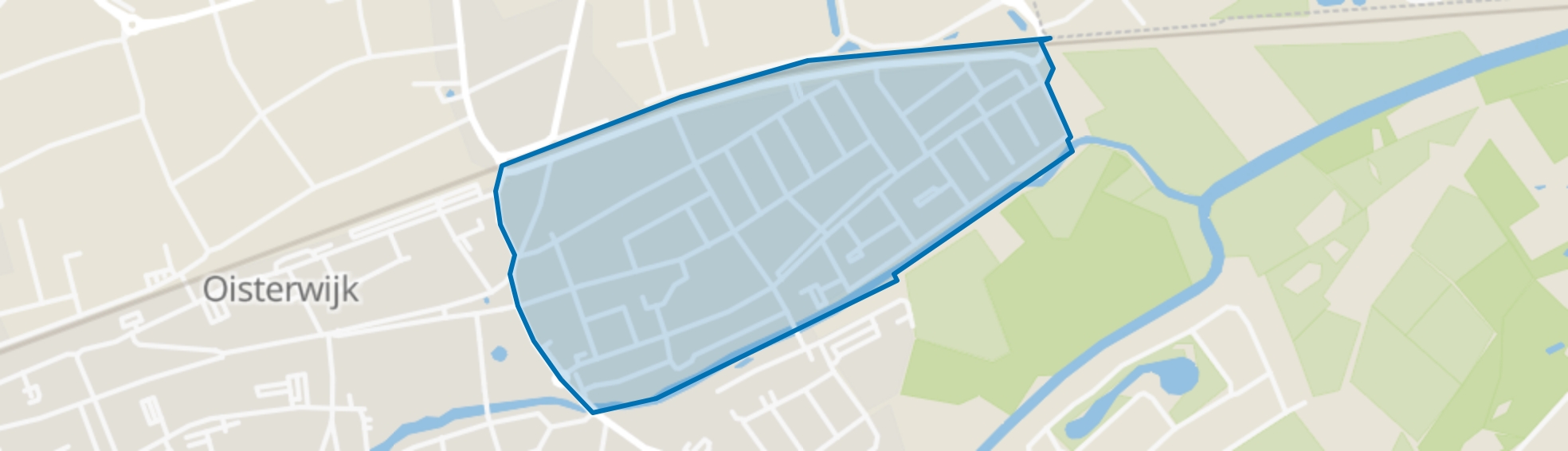 omg. Boxtelsebaan/Waterhoef, Oisterwijk map