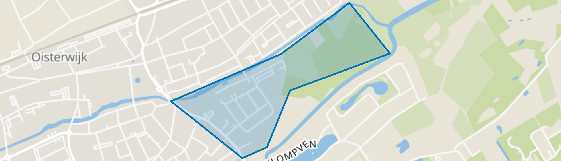 Omg. Burghtweide, Oisterwijk map