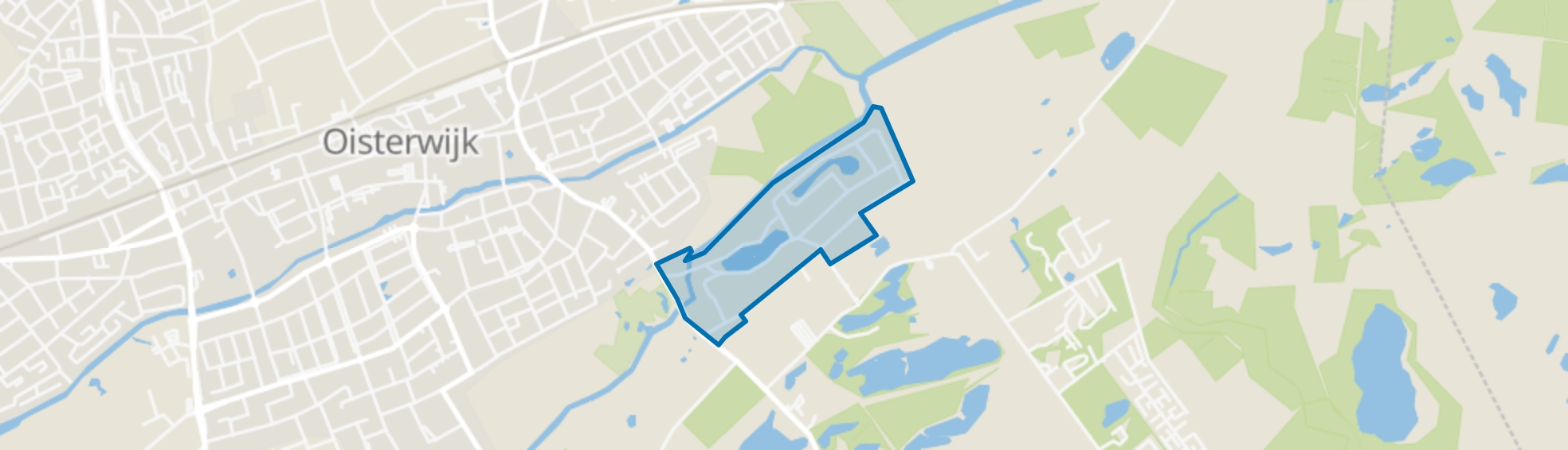 omg. Klompven/Eikenven, Oisterwijk map