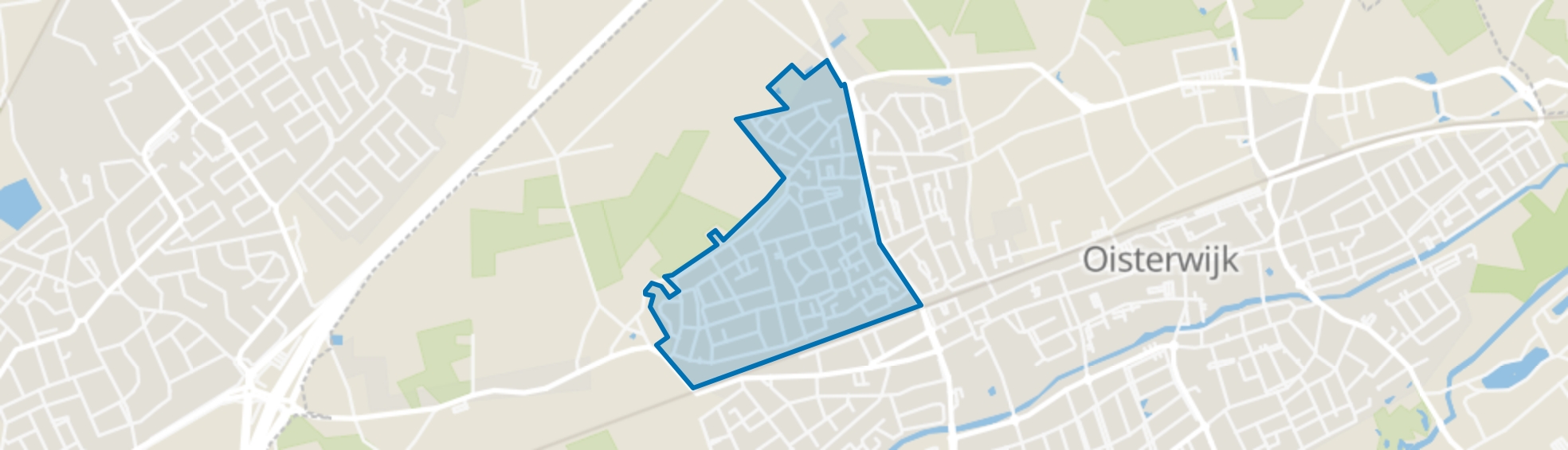 omg Pannenschuur Centrum, Oisterwijk map