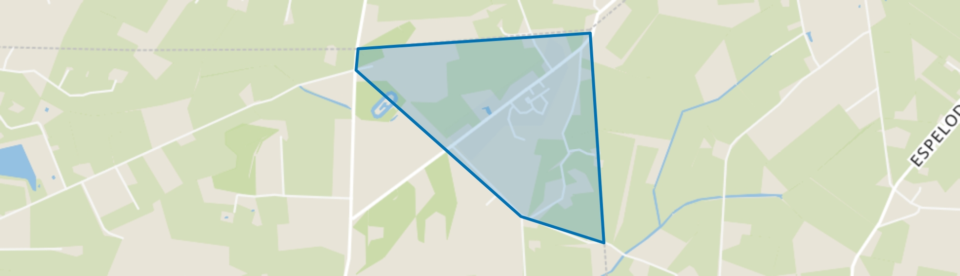 Okkenbroek, Okkenbroek map