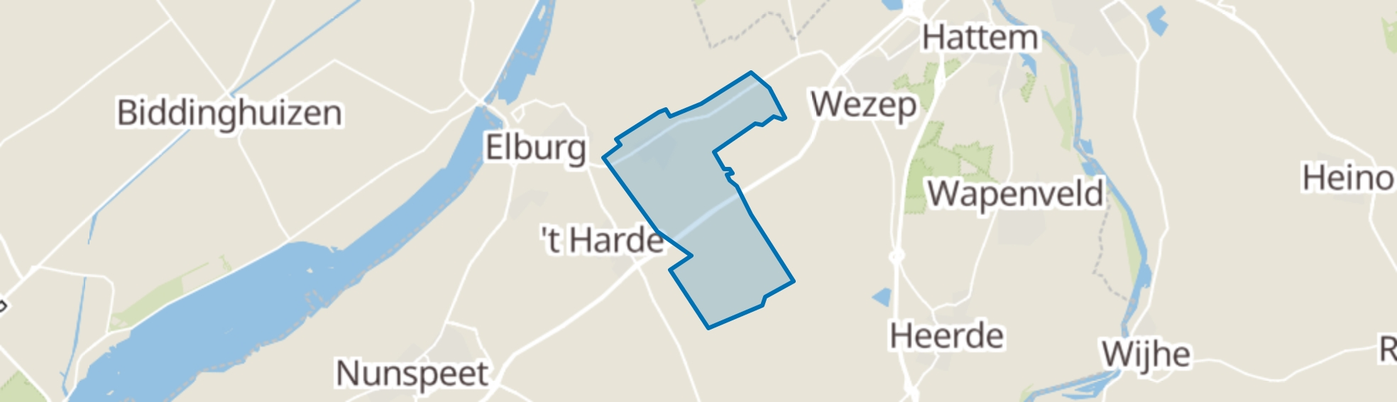 Oldebroek map
